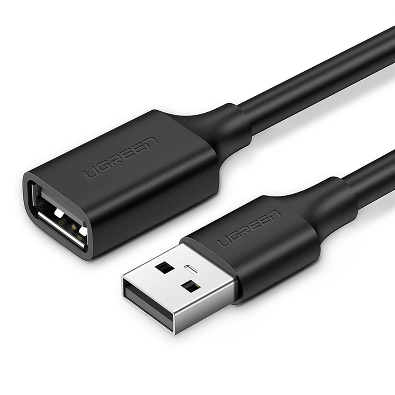 Ugreen Verlängerungskabel – USB-A (w.) auf USB-A (m.) für Smartphones und andere Geräte, 480 Mb/s, Länge 0,5 m – undefined