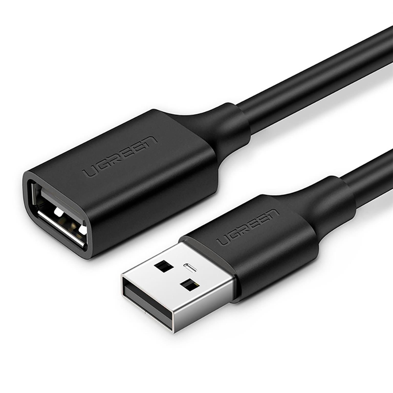 Ugreen Verlängerungskabel – USB-A (w.) auf USB-A (m.) für Smartphones und andere Geräte, 480 Mb/s, Länge 0,5 m – Weiteres Produktbild 1 Ugreen Verlängerungskabel – USB-A (w.) auf USB-A (m.) für Smartphones und andere Geräte, 480 Mb/s, Länge 0,5 m – Weiteres Produktbild 1
