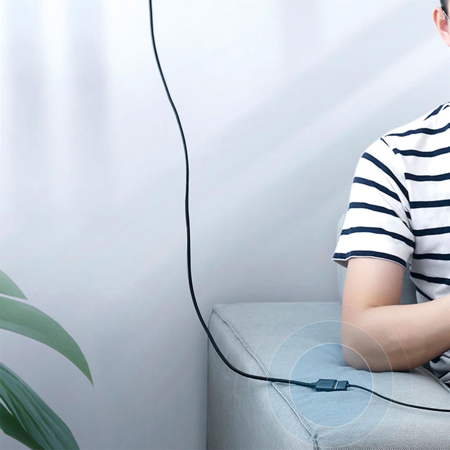 Ugreen Verlängerungskabel – USB-A (w.) auf USB-A (m.) für Smartphones und andere Geräte, 480 Mb/s, Länge 0,5 m – Weiteres Produktbild 7