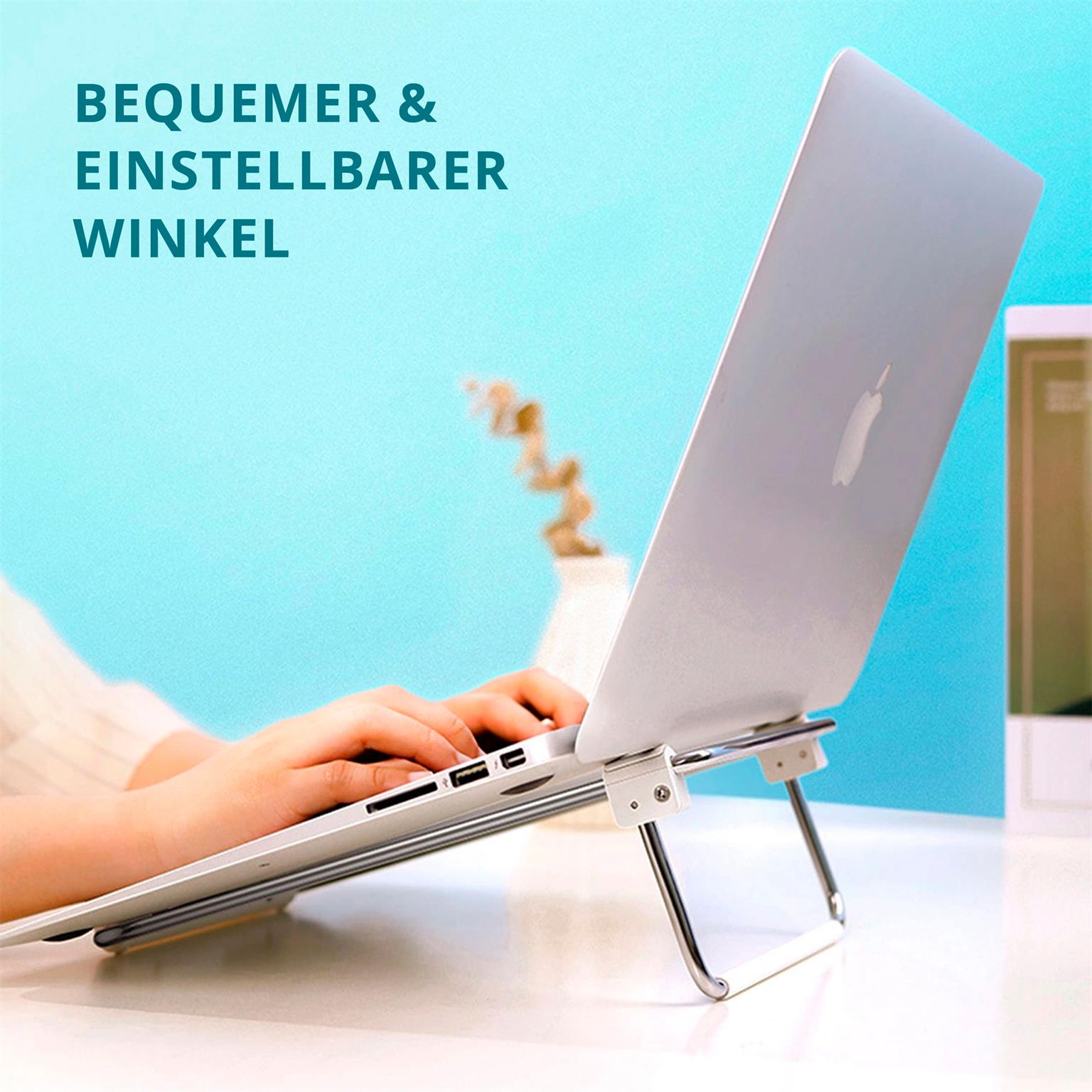 Ugreen Verstellbarer Laptop-Ständer – Höhenverstellbare Laptophalterung für Home-Office und Büro – Weiteres Produktbild 2 Ugreen Verstellbarer Laptop-Ständer – Höhenverstellbare Laptophalterung für Home-Office und Büro – Weiteres Produktbild 2