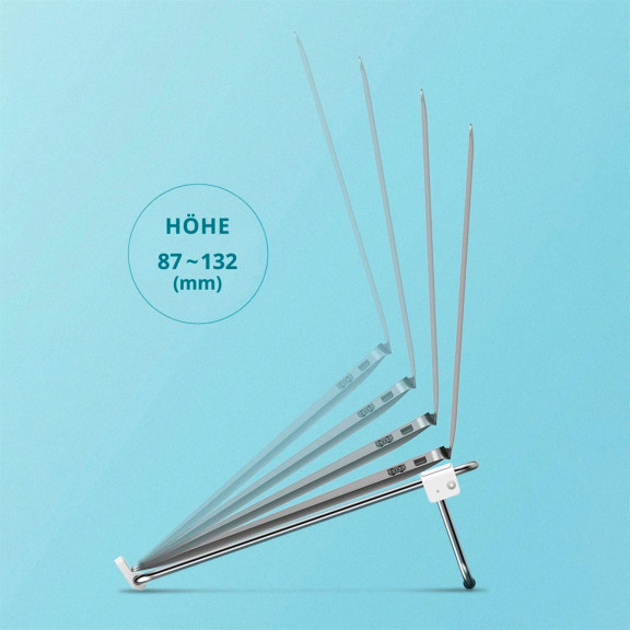 Ugreen Verstellbarer Laptop-Ständer – Höhenverstellbare Laptophalterung für Home-Office und Büro – Weiteres Produktbild 3