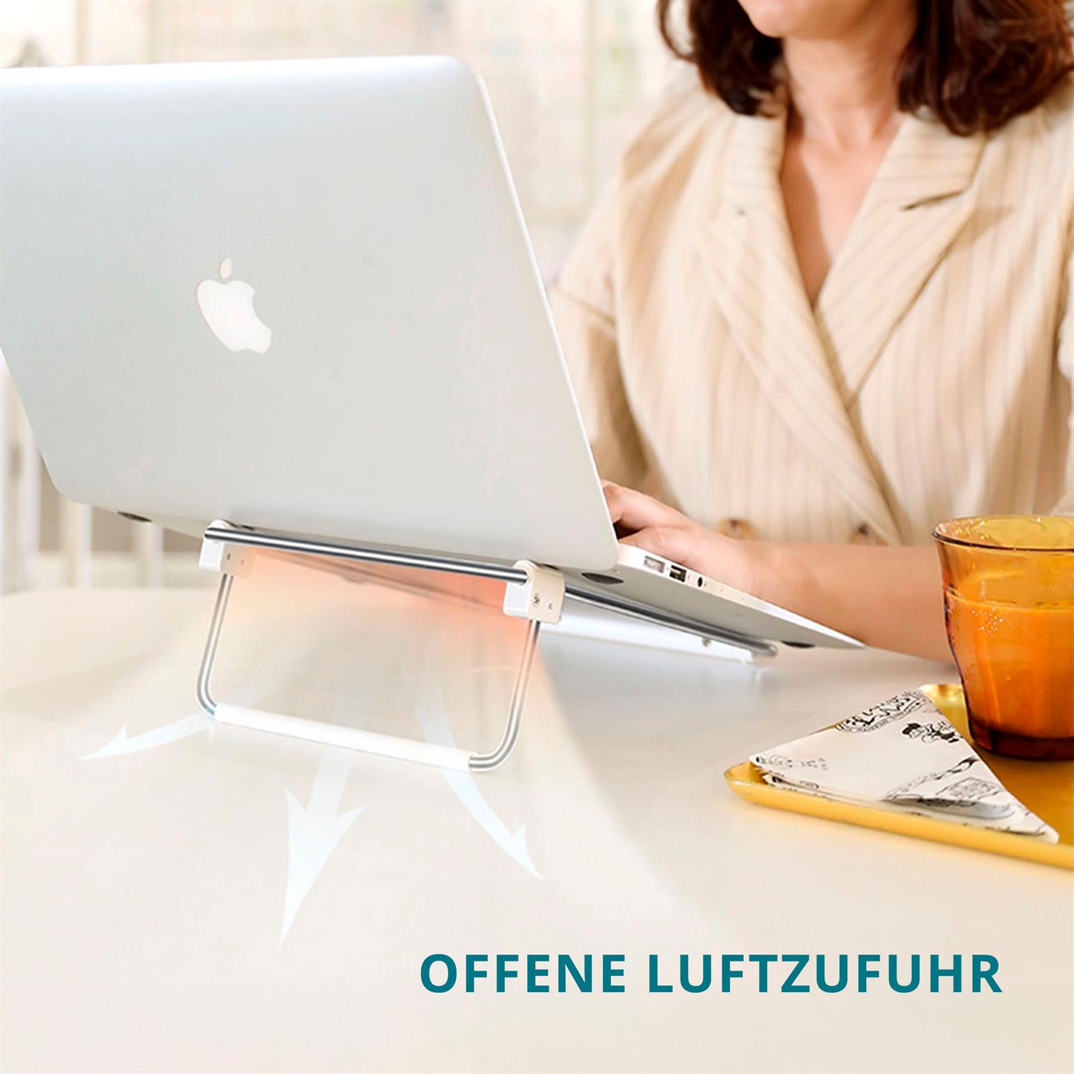 Ugreen Verstellbarer Laptop-Ständer – Höhenverstellbare Laptophalterung für Home-Office und Büro – Weiteres Produktbild 4 Ugreen Verstellbarer Laptop-Ständer – Höhenverstellbare Laptophalterung für Home-Office und Büro – Weiteres Produktbild 4