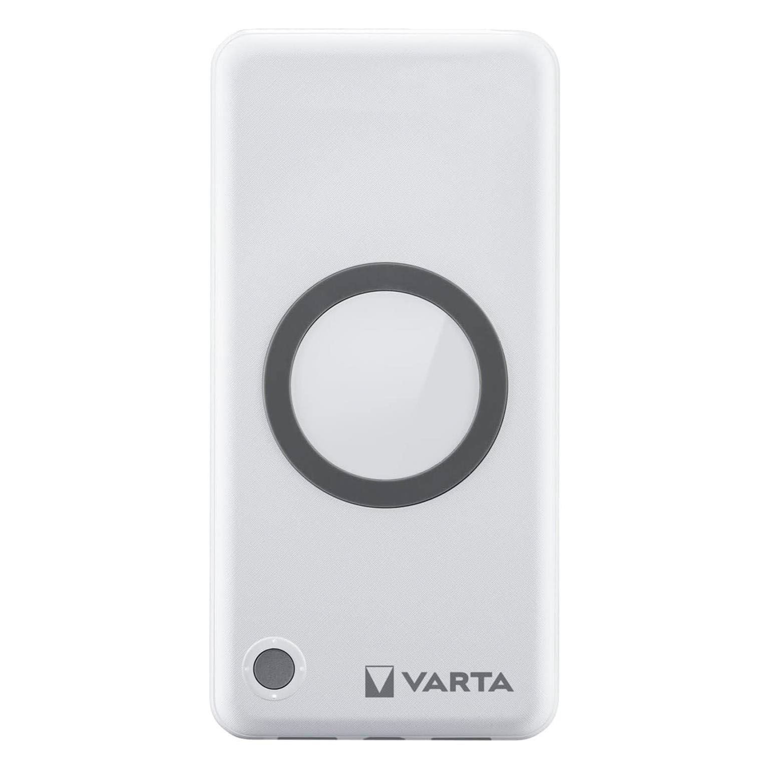 VARTA Powerbank – 2x USB-A + 1x USB-C bidirektional für Smartphones und andere Geräte, mit Qi-Charging, 10000 mAh – undefined