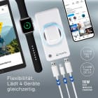 VARTA Powerbank – 2x USB-A + 1x USB-C bidirektional für Smartphones und andere Geräte, mit Qi-Charging, 10000 mAh – Weiteres Produktbild 6