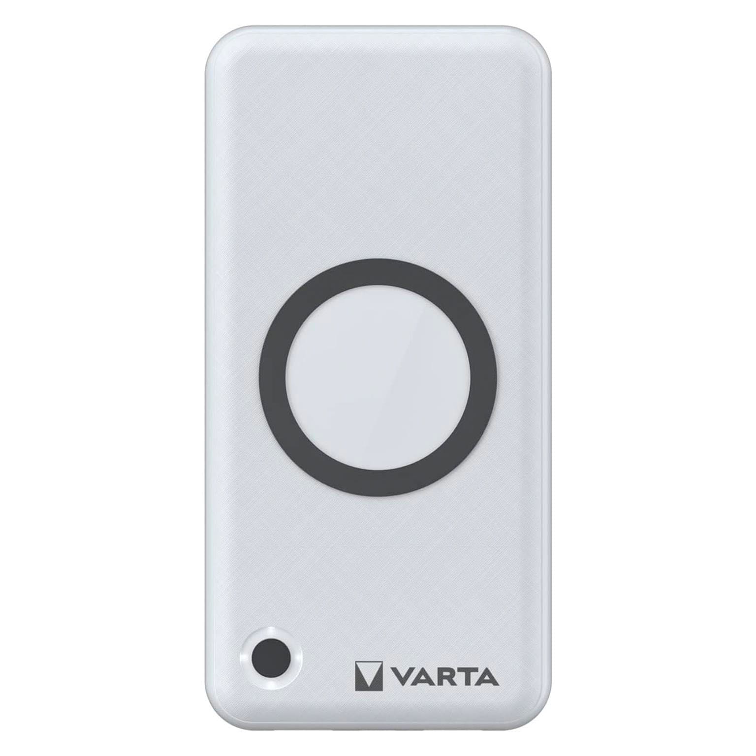 VARTA Powerbank – 2x USB-A + 1x USB-C bidirektional für Smartphones und andere Geräte, mit Qi-Charging, 20000 mAh – Weiteres Produktbild 1 VARTA Powerbank – 2x USB-A + 1x USB-C bidirektional für Smartphones und andere Geräte, mit Qi-Charging, 20000 mAh – Weiteres Produktbild 1