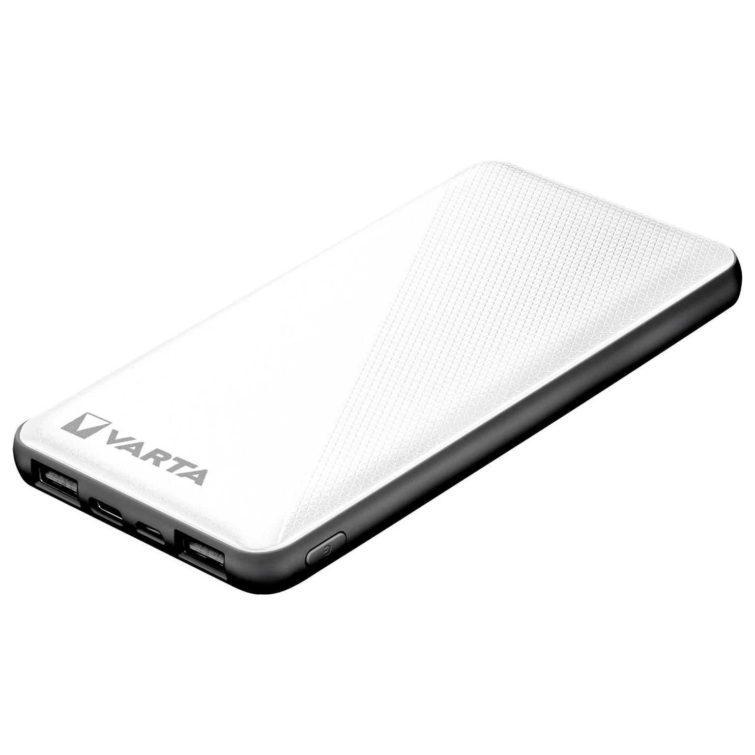 VARTA Powerbank – 2x USB-A + 1x USB-C bidirektional für Smartphones und andere Geräte – Energy Serie, 10000 mAh – Weiteres Produktbild 3