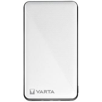 VARTA Powerbank – 2x USB-A + 1x USB-C bidirektional für Smartphones und andere Geräte – Energy Serie, 15000 mAh – Weiß VARTA Powerbank – 2x USB-A + 1x USB-C bidirektional für Smartphones und andere Geräte – Energy Serie, 15000 mAh – Weiß