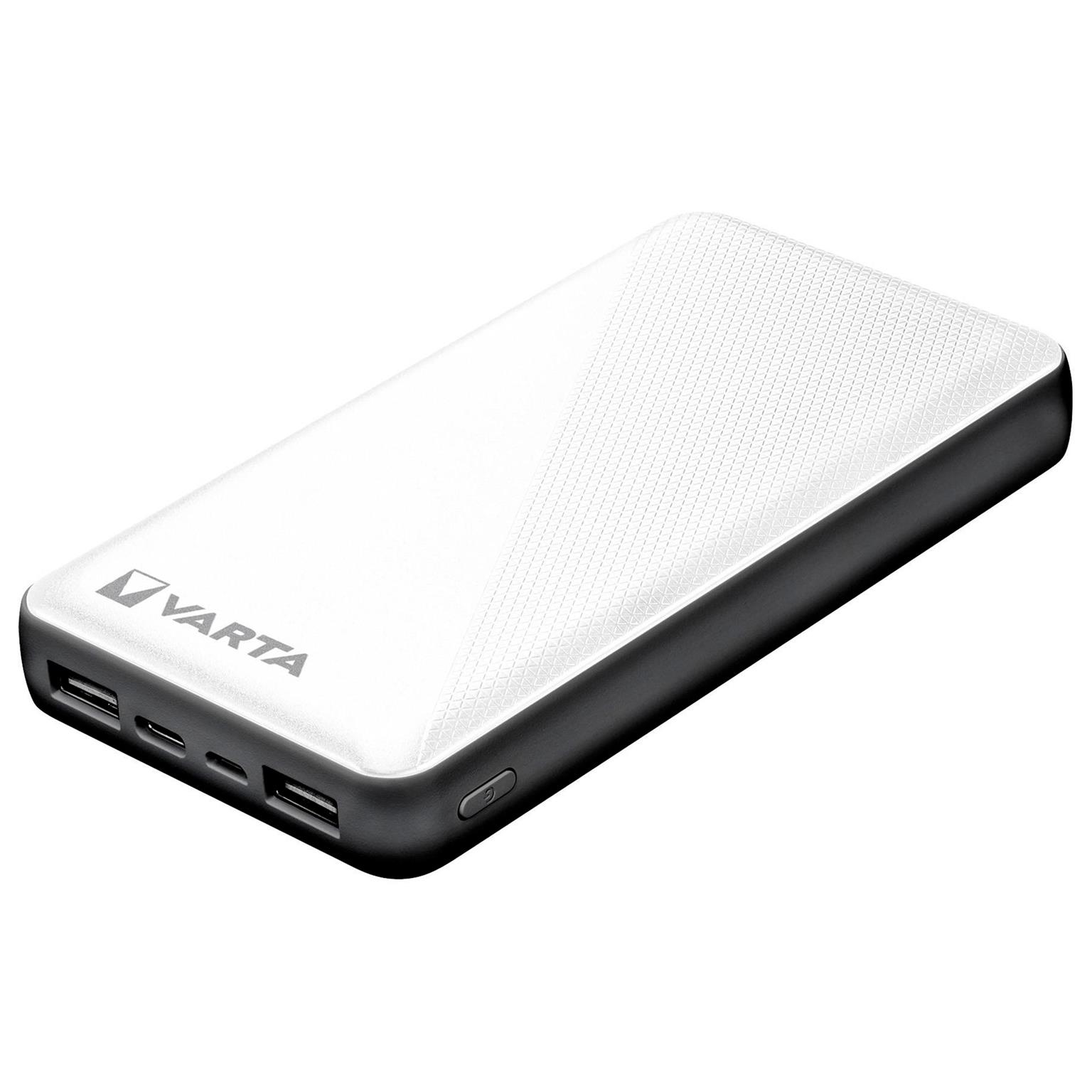VARTA Powerbank – 2x USB-A + 1x USB-C bidirektional für Smartphones und andere Geräte – Energy Serie, 15000 mAh – Weiteres Produktbild 3