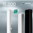 VARTA Powerbank – 2x USB-A + 1x USB-C bidirektional für Smartphones und andere Geräte – Energy Serie, 15000 mAh – Weiteres Produktbild 6