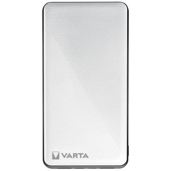 VARTA Powerbank – 2x USB-A + 1x USB-C bidirektional für Smartphones und andere Geräte – Energy Serie, 20000 mAh – Weiß