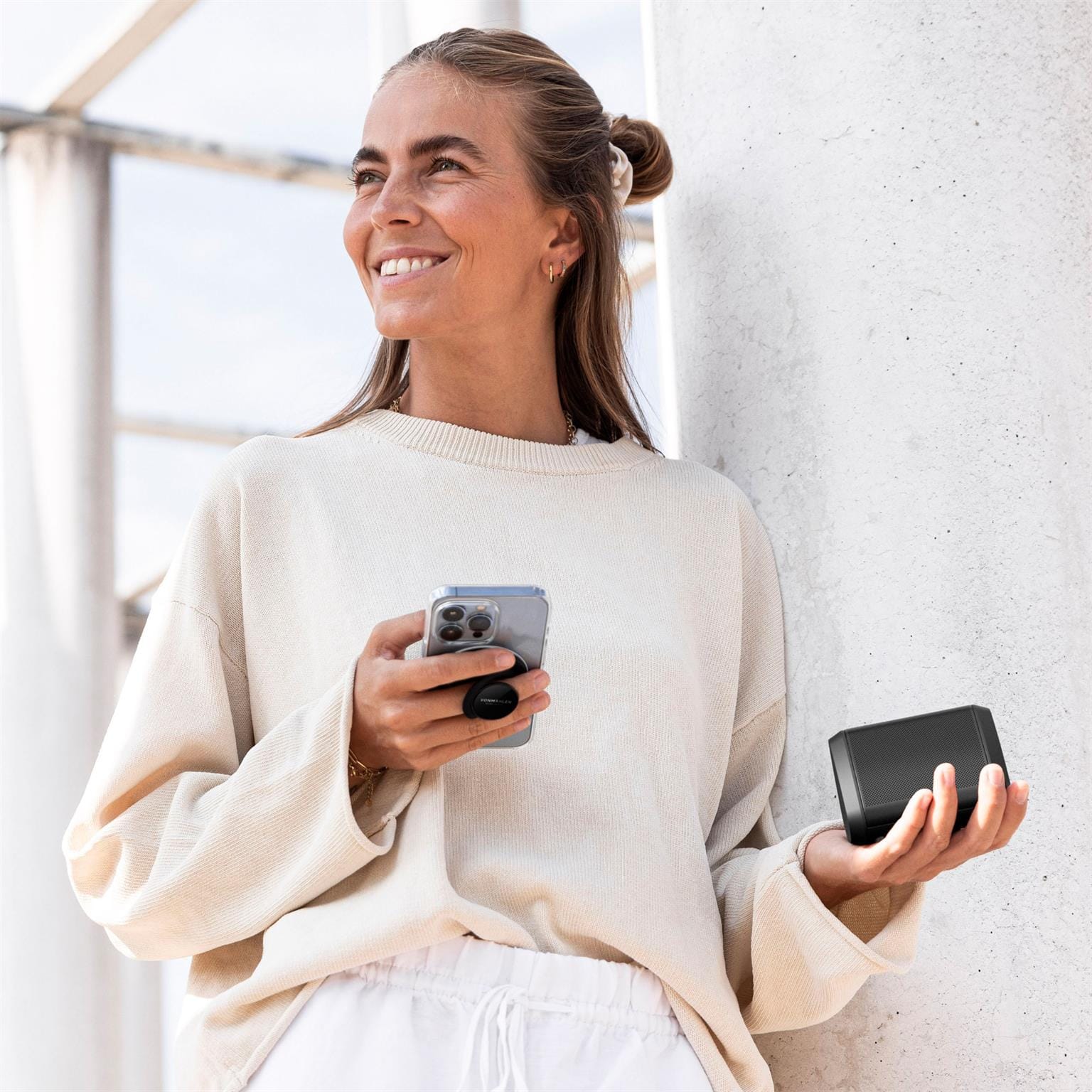 Vonmählen Air Beats Mini – Kabelloser Lautsprecher wasserdicht mit langer Akkulaufzeit und kraftvollem Sound – Weiteres Produktbild 6 Vonmählen Air Beats Mini – Kabelloser Lautsprecher wasserdicht mit langer Akkulaufzeit und kraftvollem Sound – Weiteres Produktbild 6