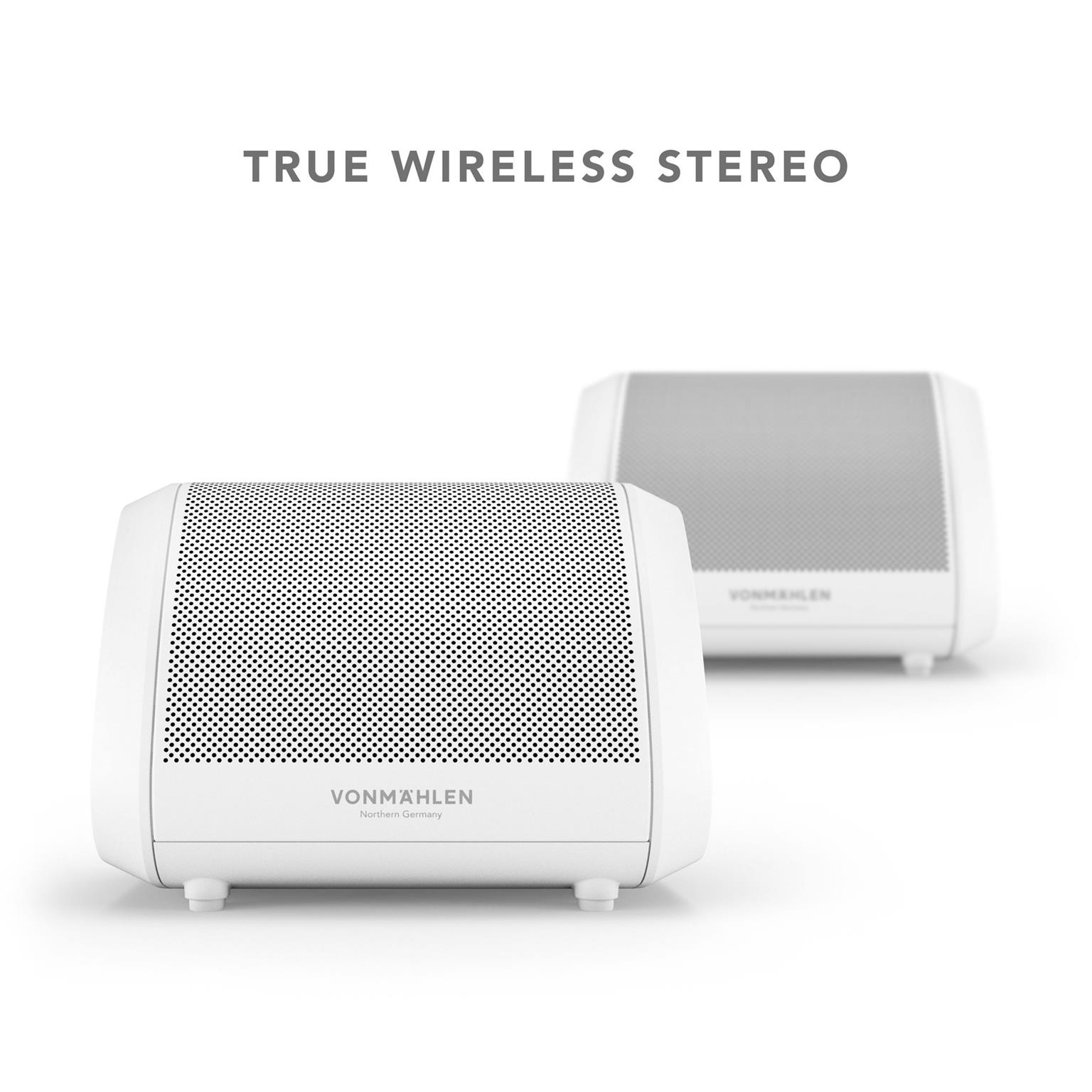 Vonmählen Air Beats Mini – Kabelloser Lautsprecher wasserdicht mit langer Akkulaufzeit und kraftvollem Sound – Weiteres Produktbild 2