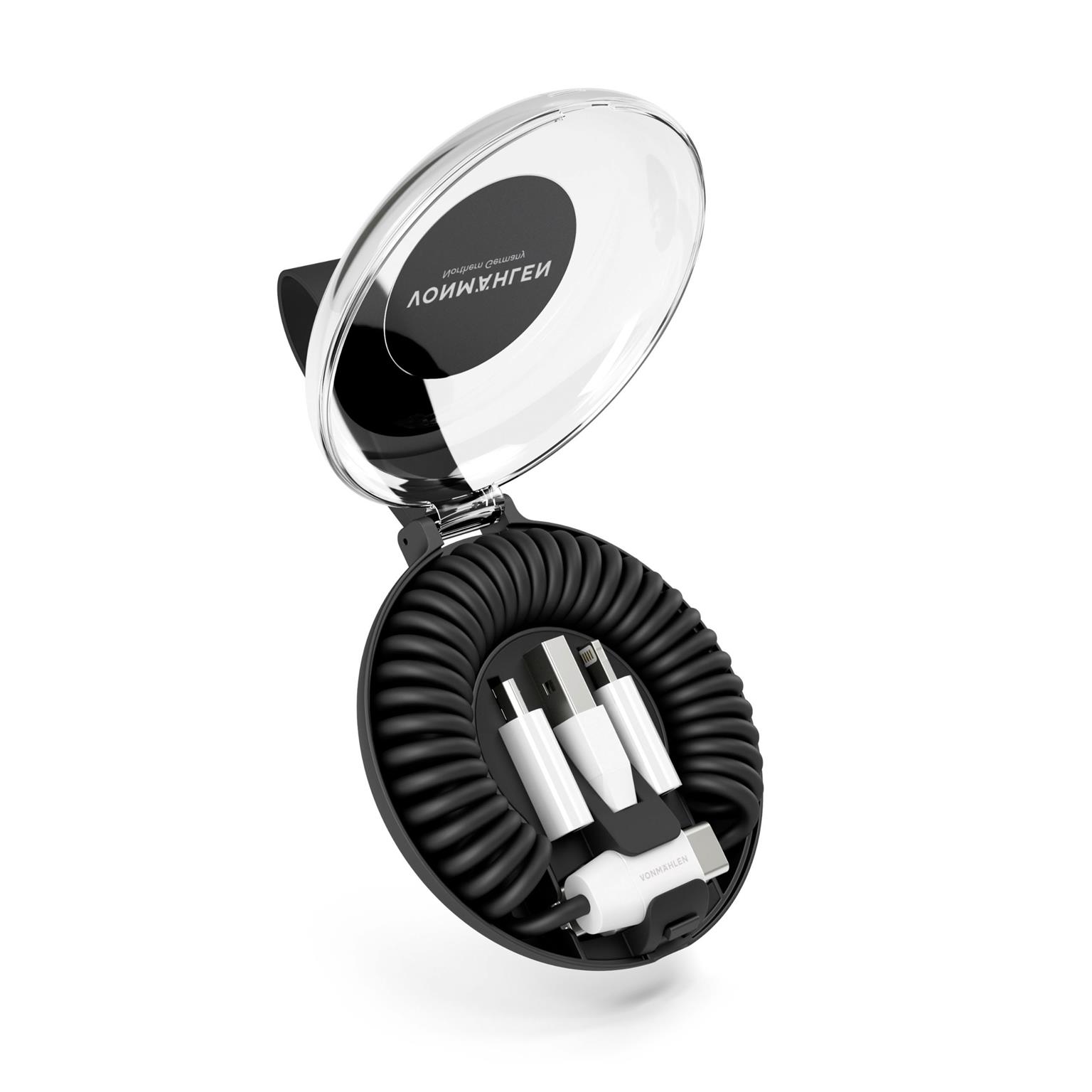 Vonmählen allroundo C – Multi-Ladekabel mit Fast Charging USB-C Ladekabel Micro USB Kabel und Lightning Adapter – Weiteres Produktbild 1