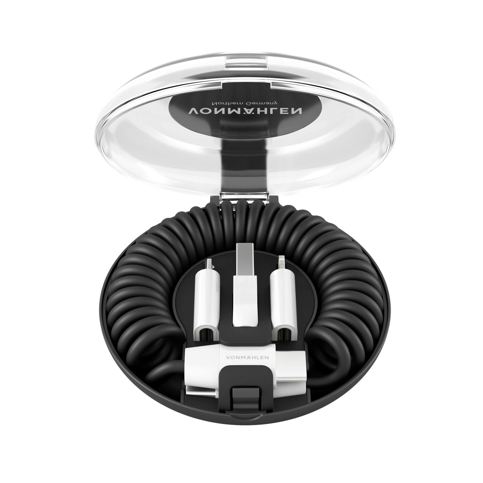 Vonmählen allroundo C – Multi-Ladekabel mit Fast Charging USB-C Ladekabel Micro USB Kabel und Lightning Adapter – Weiteres Produktbild 2