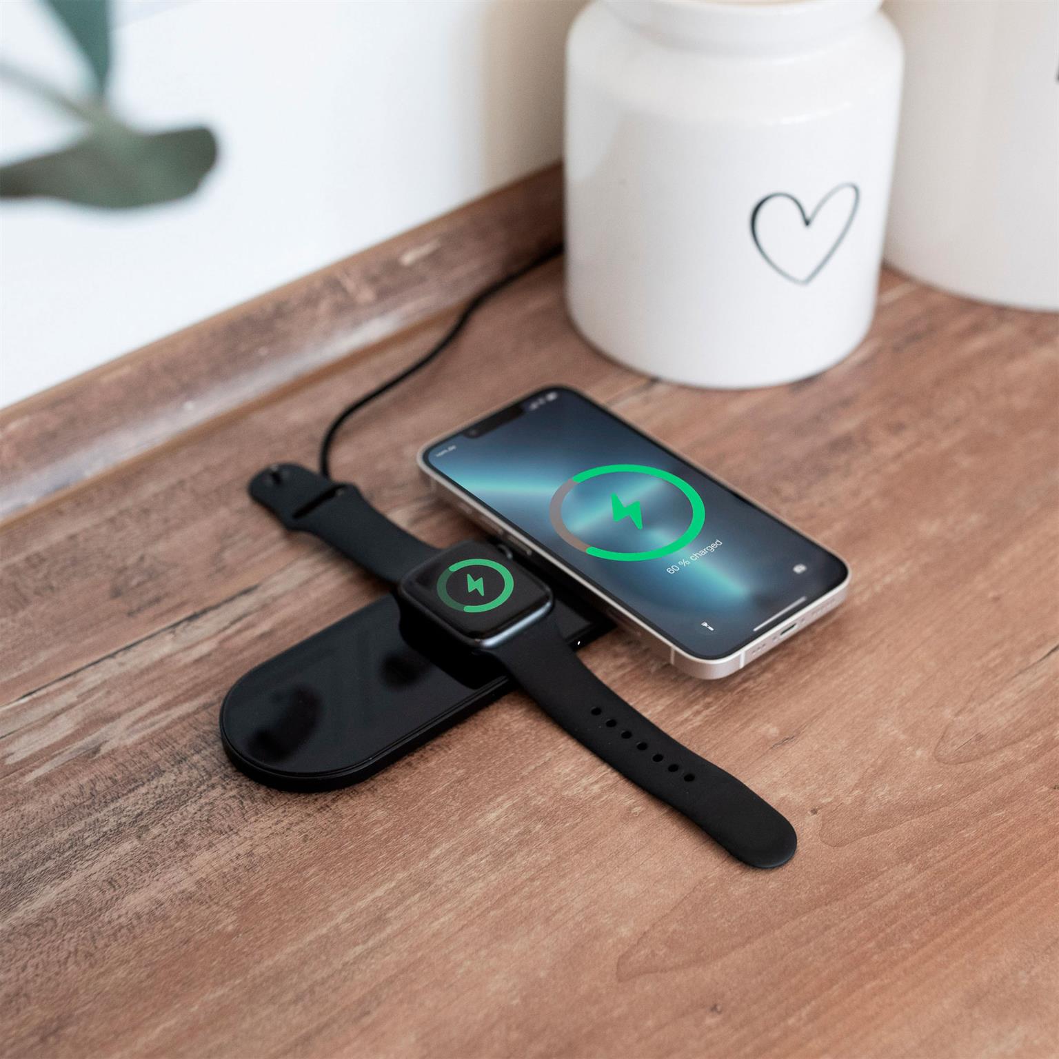Vonmählen Aura Home – 3in1 kabellose Ladestation für induktives Laden – für Qi fähige Geräte – Weiteres Produktbild 3
