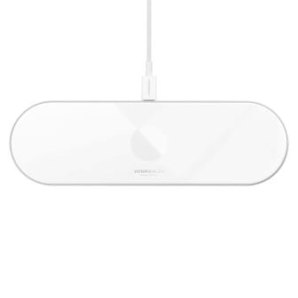 Vonmählen Aura Home – 3in1 kabellose Ladestation für induktives Laden – für Qi fähige Geräte – White Vonmählen Aura Home – 3in1 kabellose Ladestation für induktives Laden – für Qi fähige Geräte – White