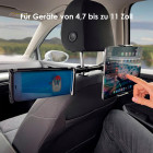 Wozinsky Auto Rücksitz Halter – Tablet Halter fürs Auto Kopfstützenhalterung für Tablet und Handy 4,7–11 Zoll – Produktbild 4