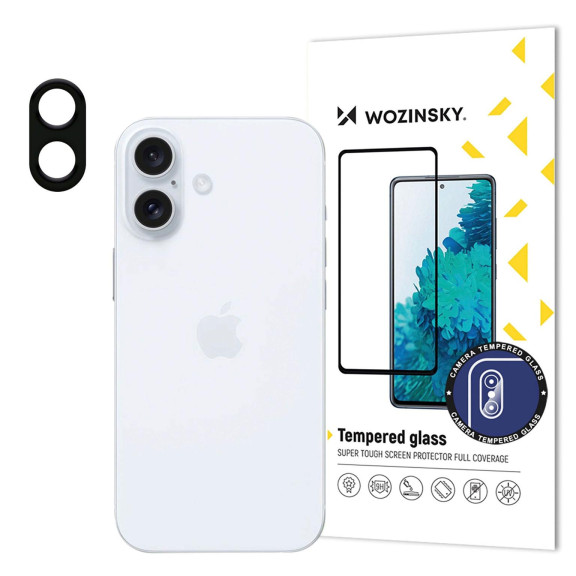 Wozinsky Full Camera Glass – Kameraglas-Schutz für iPhone 16, gehärtetes Glas – Weiteres Produktbild 1