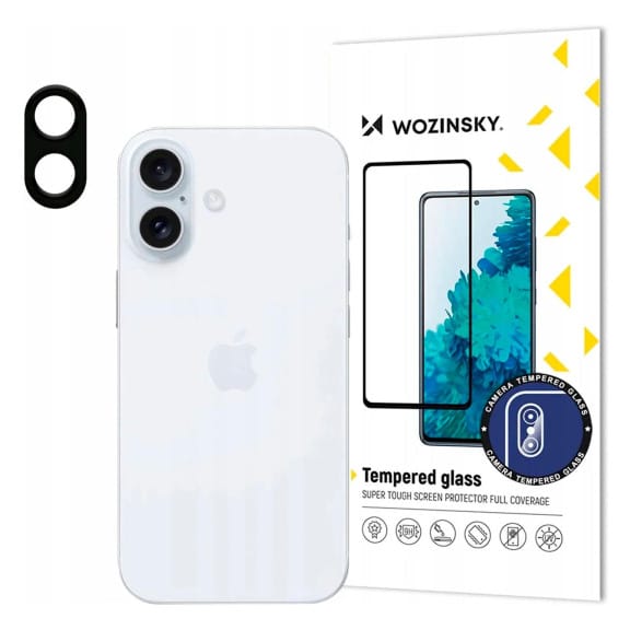 Wozinsky Full Camera Glass – Kameraglas-Schutz für iPhone 16e, gehärtetes Glas – Weiteres Produktbild 1 Wozinsky Full Camera Glass – Kameraglas-Schutz für iPhone 16e, gehärtetes Glas – Weiteres Produktbild 1