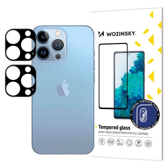 Wozinsky Full Camera Glass – Kameraglas-Schutz für iPhone 17, gehärtetes Glas – Weiteres Produktbild 1 Wozinsky Full Camera Glass – Kameraglas-Schutz für iPhone 17, gehärtetes Glas – Weiteres Produktbild 1
