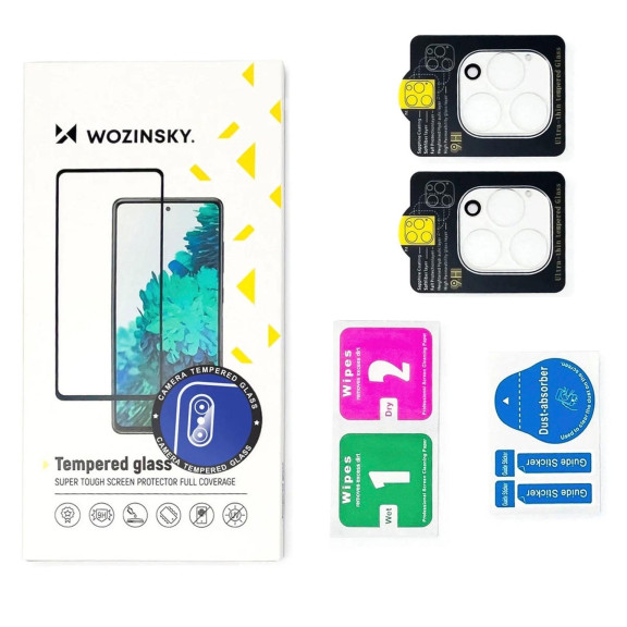 Wozinsky Full Camera Glass – Kameraglas-Schutz für Samsung Galaxy Z Flip 7, gehärtetes Glas – Weiteres Produktbild 5