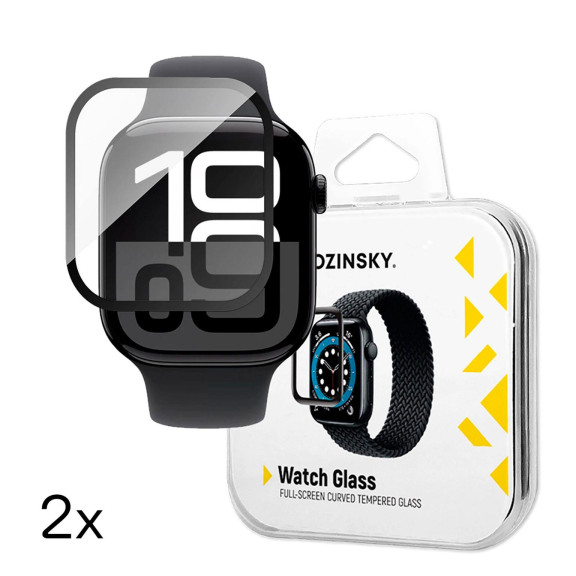 Wozinsky Full Glue Glas – Smartwatch Schutzglas für Apple Watch 10/11 (42mm), Kratzschutz – Weiteres Produktbild 1