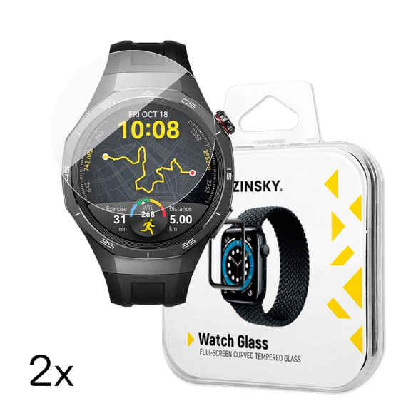 Wozinsky Full Glue Glas – Smartwatch Schutzglas für Huawei Watch GT6/GT6 Pro/GT5/GT5 Pro/GT4/GT3/GT3 Pro (46mm), Kratzschutz – Weiteres Produktbild 1