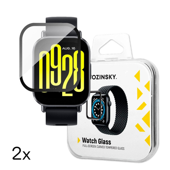 Wozinsky Full Glue Glas – Smartwatch Schutzglas für Redmi Watch 5 Active, Kratzschutz – Weiteres Produktbild 1