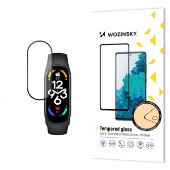 Wozinsky Full Glue Glas – Smartwatch Schutzglas für Xiaomi Smart Band 8, Kratzschutz – Schwarz / Transparent Wozinsky Full Glue Glas – Smartwatch Schutzglas für Xiaomi Smart Band 8, Kratzschutz – Schwarz / Transparent