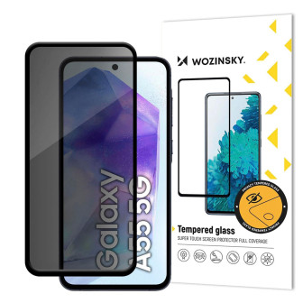 Wozinsky Privacy Glass Samsung Galaxy A26 5G Panzerglas Sichtschutz – Schwarz Wozinsky Privacy Glass Samsung Galaxy A26 5G Panzerglas Sichtschutz – Schwarz
