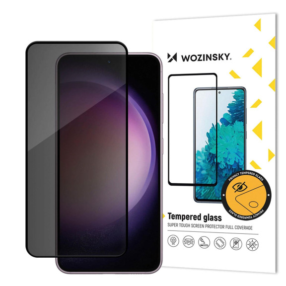 Wozinsky Privacy Glass Samsung Galaxy S24 Plus Panzerglas Sichtschutz – Weiteres Produktbild 1