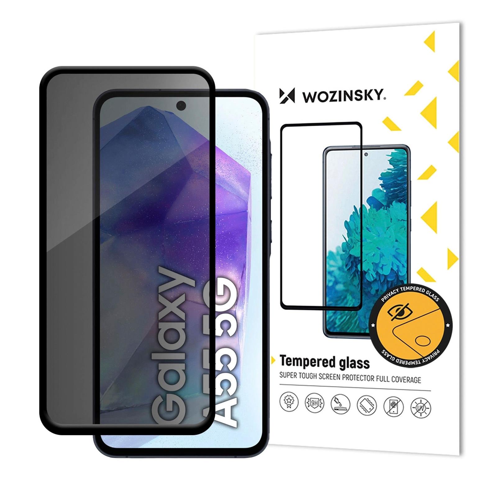 Wozinsky Privacy Glass Samsung Galaxy S25 Panzerglas Sichtschutz – Weiteres Produktbild 1 Wozinsky Privacy Glass Samsung Galaxy S25 Panzerglas Sichtschutz – Weiteres Produktbild 1