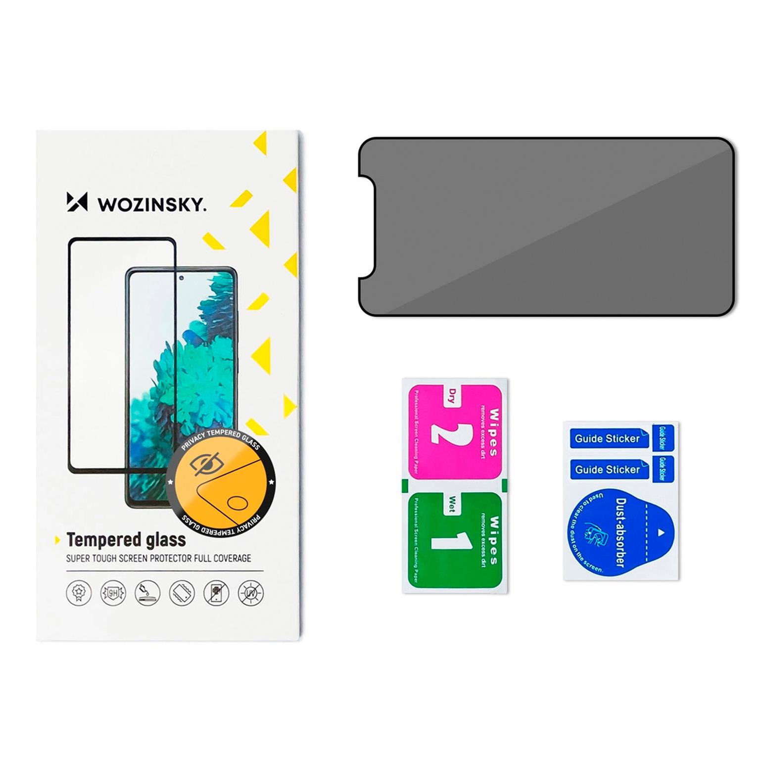 Wozinsky Privacy Glass iPhone 16 Plus Panzerglas Sichtschutz – Weiteres Produktbild 9 Wozinsky Privacy Glass iPhone 16 Plus Panzerglas Sichtschutz – Weiteres Produktbild 9