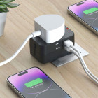 Wozinsky Reiseadapter Universal 24W EU US UK AUS – Reiseadapter weltweit mit USB für internationale Steckdosen – Produktbild 5