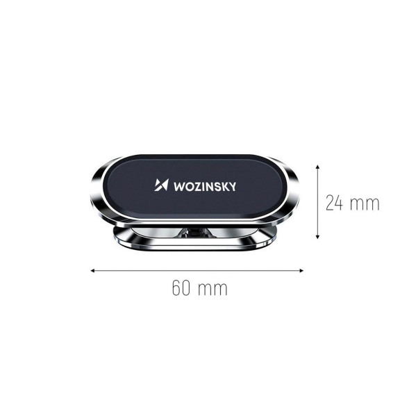 WOZINSKY WMH-06 – Selbstklebende magnetische 360 Grad Auto-Halterung für Armaturenbrett silber – Weiteres Produktbild 6 WOZINSKY WMH-06 – Selbstklebende magnetische 360 Grad Auto-Halterung für Armaturenbrett silber – Weiteres Produktbild 6