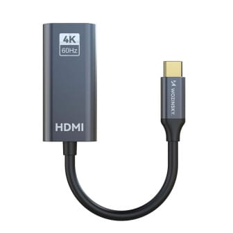 Wozinsky USB-C auf HDMI Adapter 4K 60Hz schwarz – HDMI Adapter für Monitor und Ultra HD Bildschirmübertragung – Schwarz Wozinsky USB-C auf HDMI Adapter 4K 60Hz schwarz – HDMI Adapter für Monitor und Ultra HD Bildschirmübertragung – Schwarz