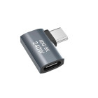 Wozinsky USB-C Winkeladapter – seitlich abgewinkelter USB-C Adapter 40 Gbit/s 240W 8K OTG – Produktbild 3