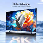 Wozinsky USB-C Winkeladapter – seitlich abgewinkelter USB-C Adapter 40 Gbit/s 240W 8K OTG – Produktbild 4