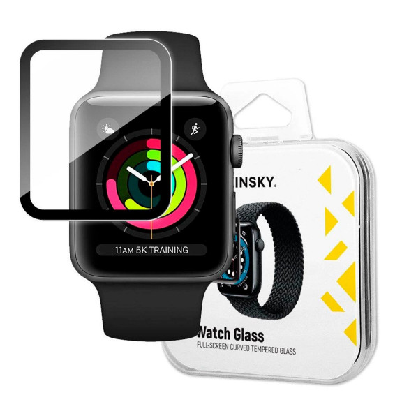 Wozinsky Watch Glass – Schutzglas für Apple Watch 1/2/3 (38mm), Schutzfolie für Uhr Display – Weiteres Produktbild 1