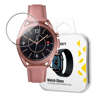 Wozinsky Watch Glass – Schutzglas für Samsung Galaxy Watch3 (45mm), Schutzfolie für Uhr Display – Schwarz/Transparent Wozinsky Watch Glass – Schutzglas für Samsung Galaxy Watch3 (45mm), Schutzfolie für Uhr Display – Schwarz/Transparent
