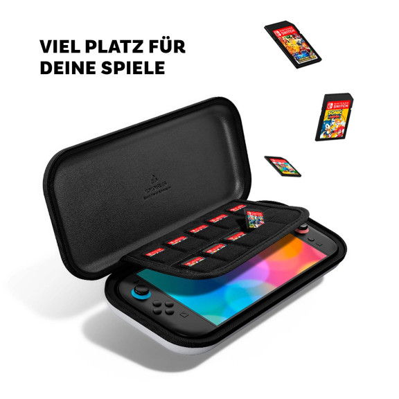 Yoyoisles by Dux Ducis Air Bag Hülle für Nintendo Switch 2 – Switch 2 stoßfeste Hülle mit 10 Kartenfächern – Weiteres Produktbild 2