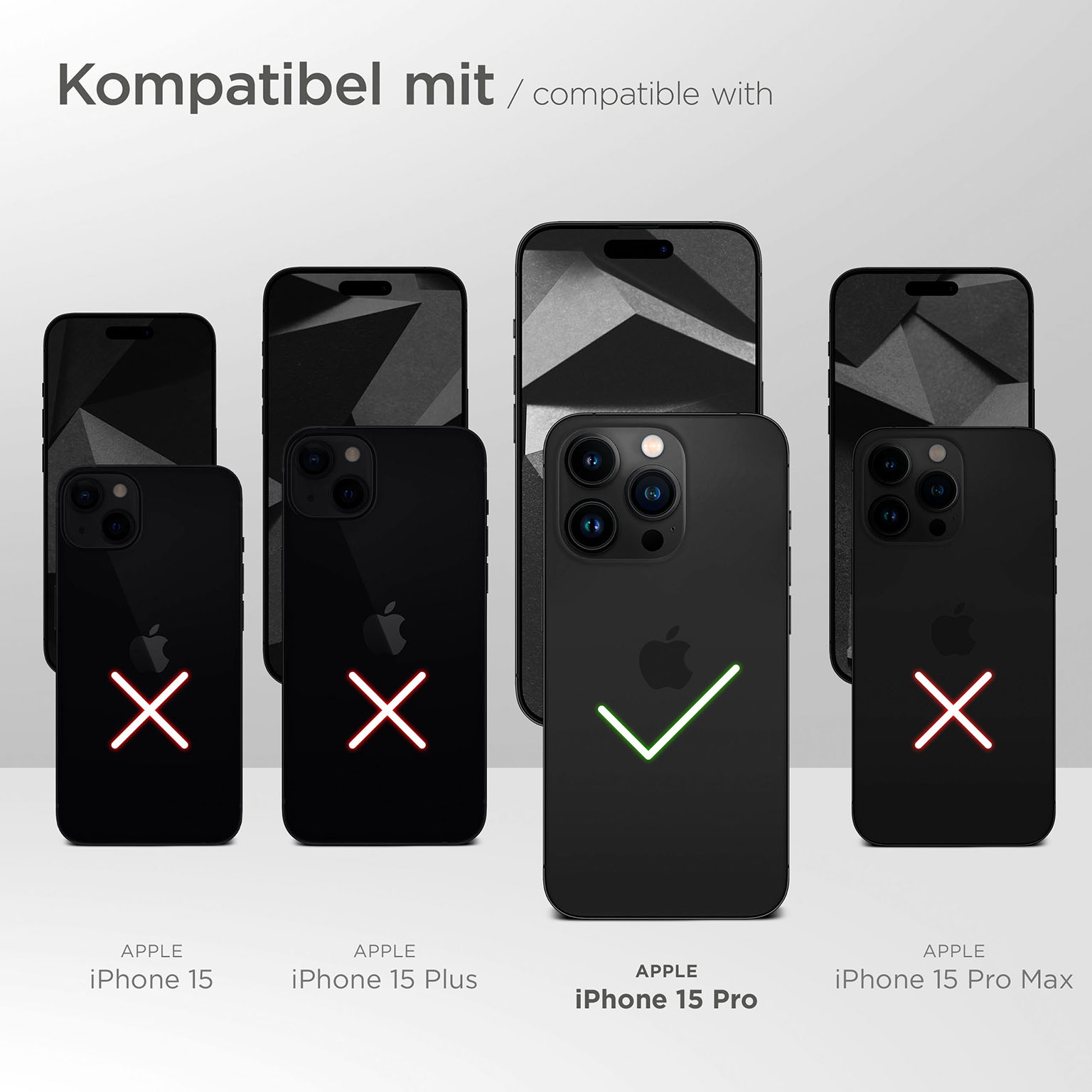 ONEFLOW Cushion Case iPhone 15 Pro Bumper Hülle – Weiteres Produktbild 7 ONEFLOW Cushion Case iPhone 15 Pro Bumper Hülle – Weiteres Produktbild 7