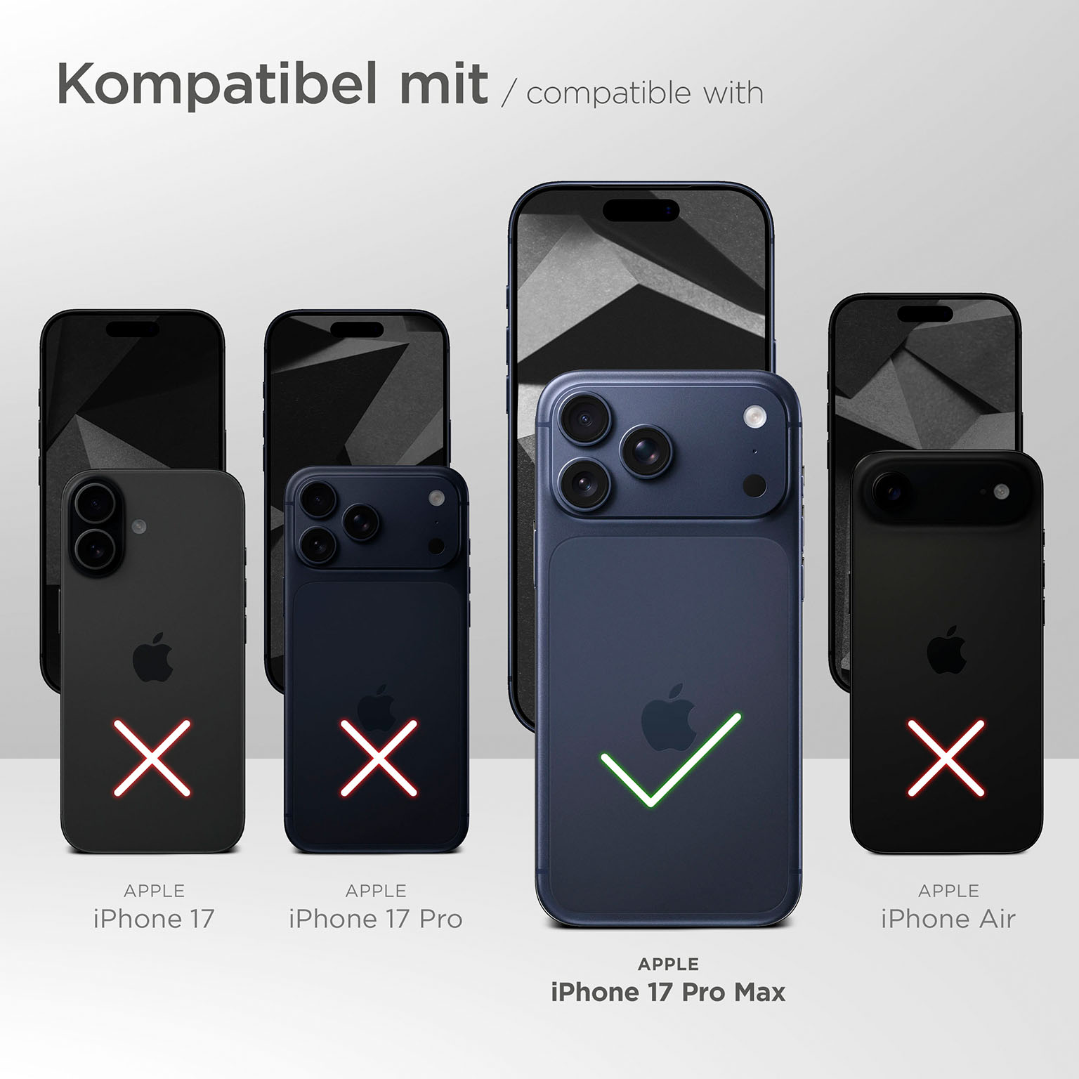 Wozinsky Privacy Glass iPhone 17 Pro Max Panzerglas Sichtschutz – Weiteres Produktbild 10 Wozinsky Privacy Glass iPhone 17 Pro Max Panzerglas Sichtschutz – Weiteres Produktbild 10