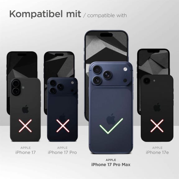ONEFLOW Titan Cover iPhone 17 Pro Max Panzerhülle Stoßfest – Weiteres Produktbild 8 ONEFLOW Titan Cover iPhone 17 Pro Max Panzerhülle Stoßfest – Weiteres Produktbild 8