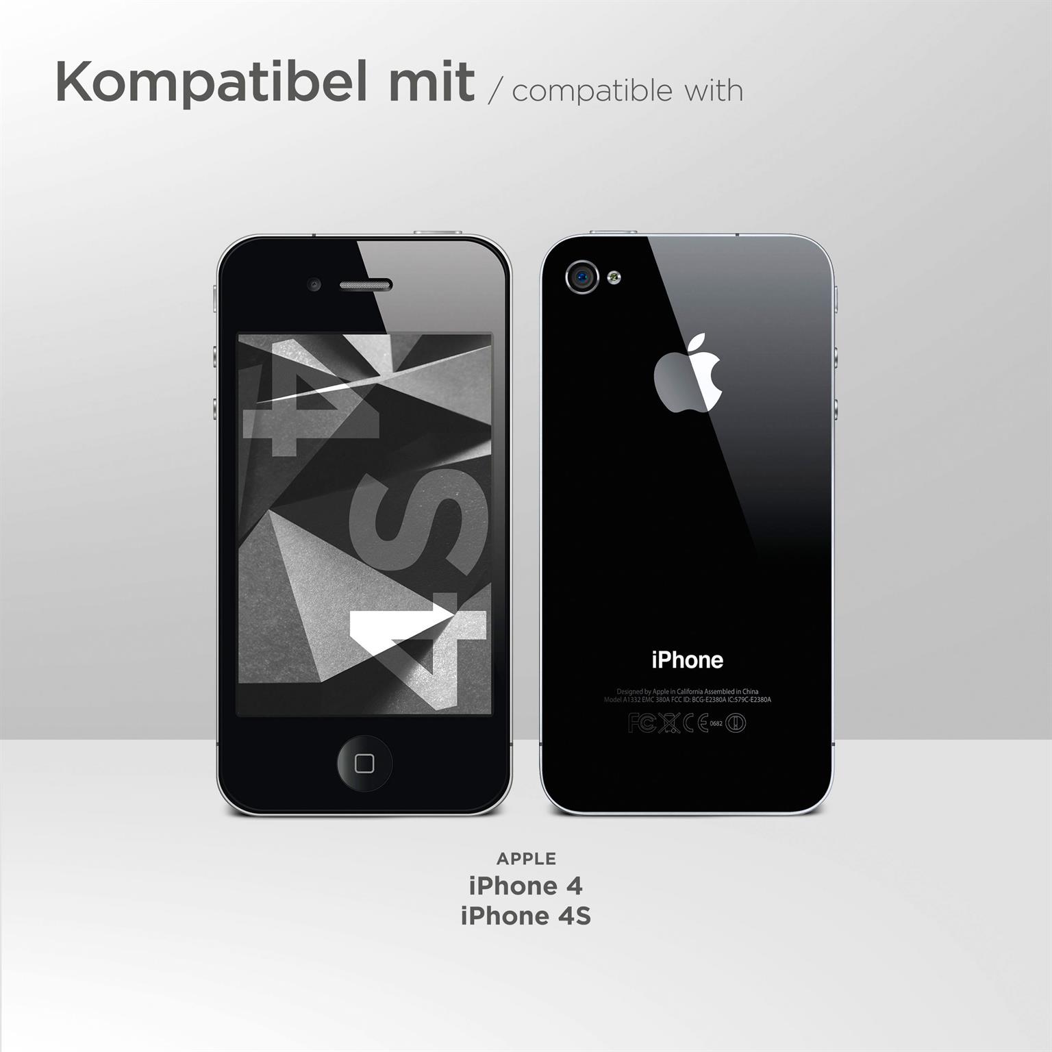moex Brushed Case für iPhone 4S – Silikon Handyhülle, Backcover in Aluminium Optik – Weiteres Produktbild 7 moex Brushed Case für iPhone 4S – Silikon Handyhülle, Backcover in Aluminium Optik – Weiteres Produktbild 7