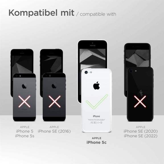 moex Flip Case iPhone 5c Klapphülle Leder Optik – Weiteres Produktbild 8 moex Flip Case iPhone 5c Klapphülle Leder Optik – Weiteres Produktbild 8