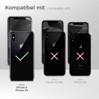 moex Flip Case iPhone X Klapphülle Leder Optik – Weiteres Produktbild 8
