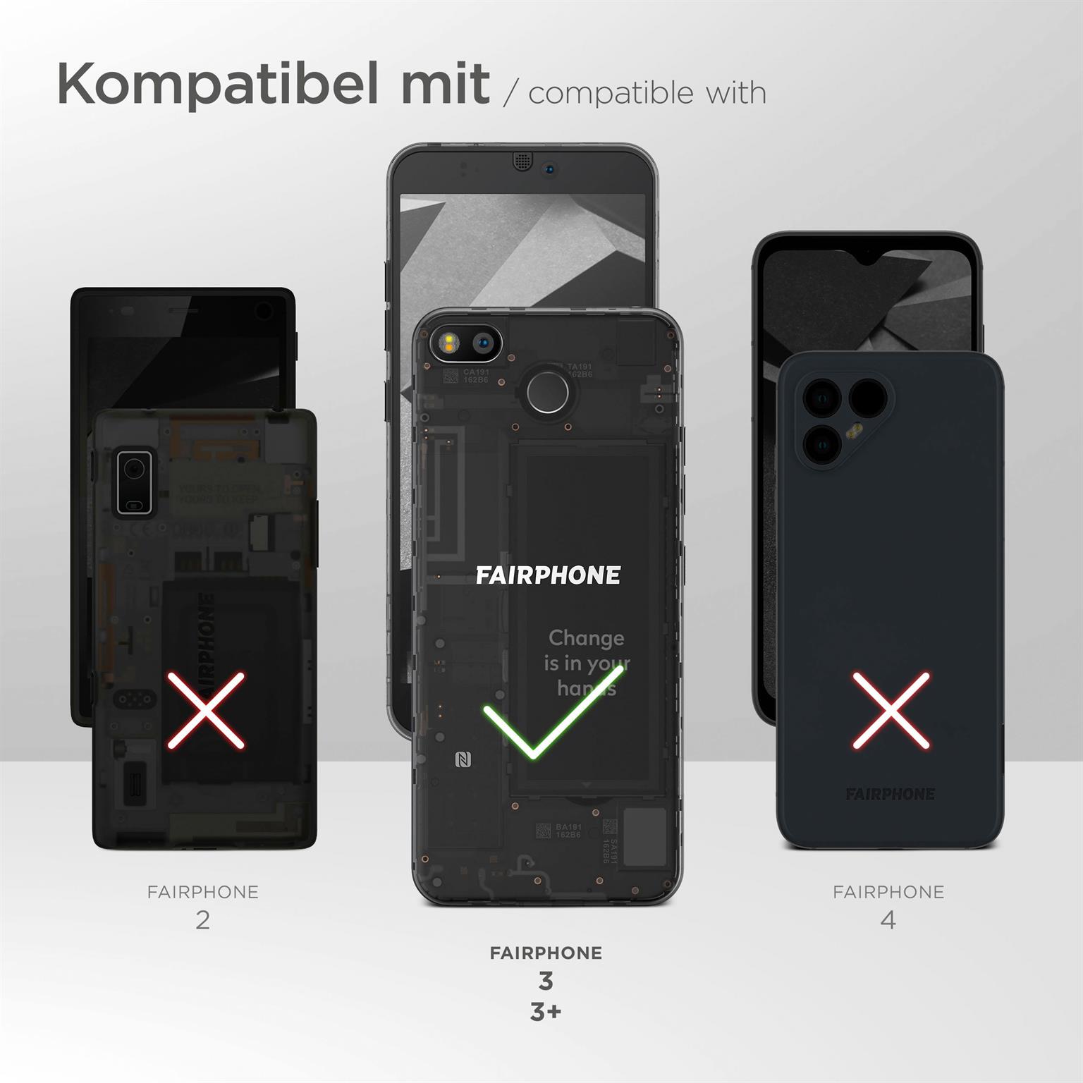 moex Pull Case Fairphone 3 Einsteckhülle Leder Optik – Weiteres Produktbild 7 moex Pull Case Fairphone 3 Einsteckhülle Leder Optik – Weiteres Produktbild 7