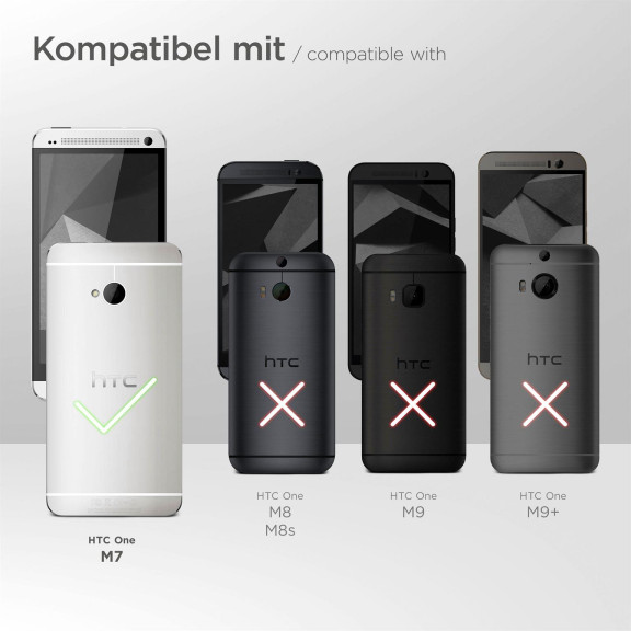 moex Flip Case HTC One M7 Klapphülle Leder Optik – Weiteres Produktbild 8 moex Flip Case HTC One M7 Klapphülle Leder Optik – Weiteres Produktbild 8