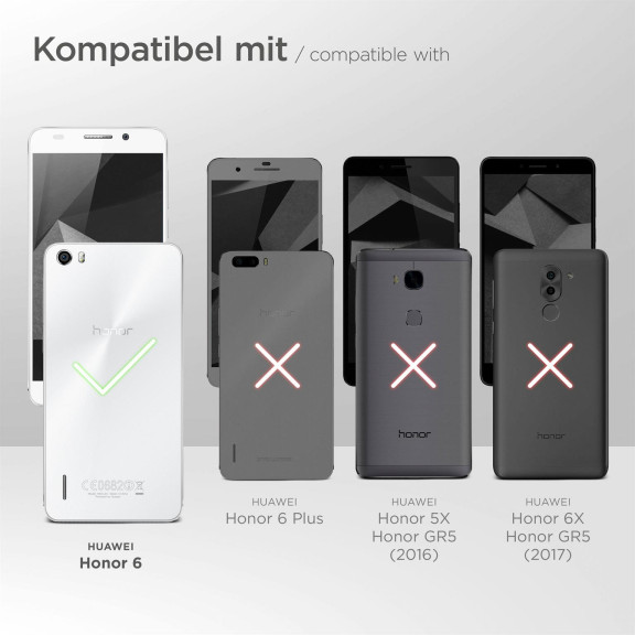 moex Book Case für Huawei Honor 6 Klapphülle mit Kartenfach – Weiteres Produktbild 8 moex Book Case für Huawei Honor 6 Klapphülle mit Kartenfach – Weiteres Produktbild 8
